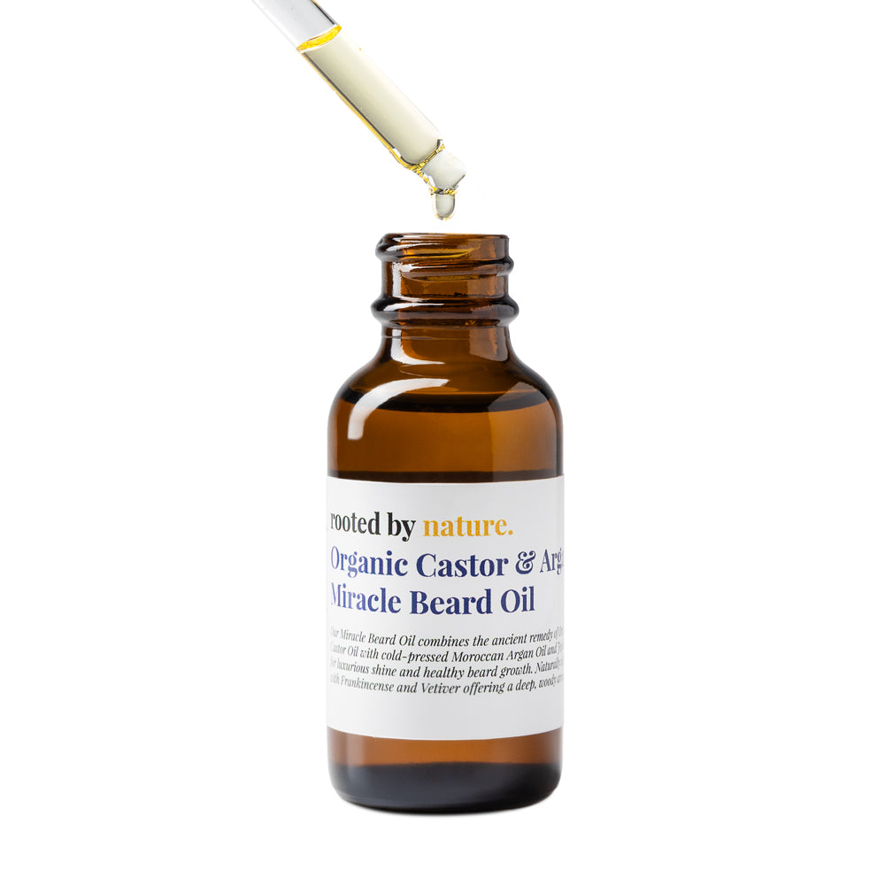 Organic Castor & Argan Miracle Beard Oil