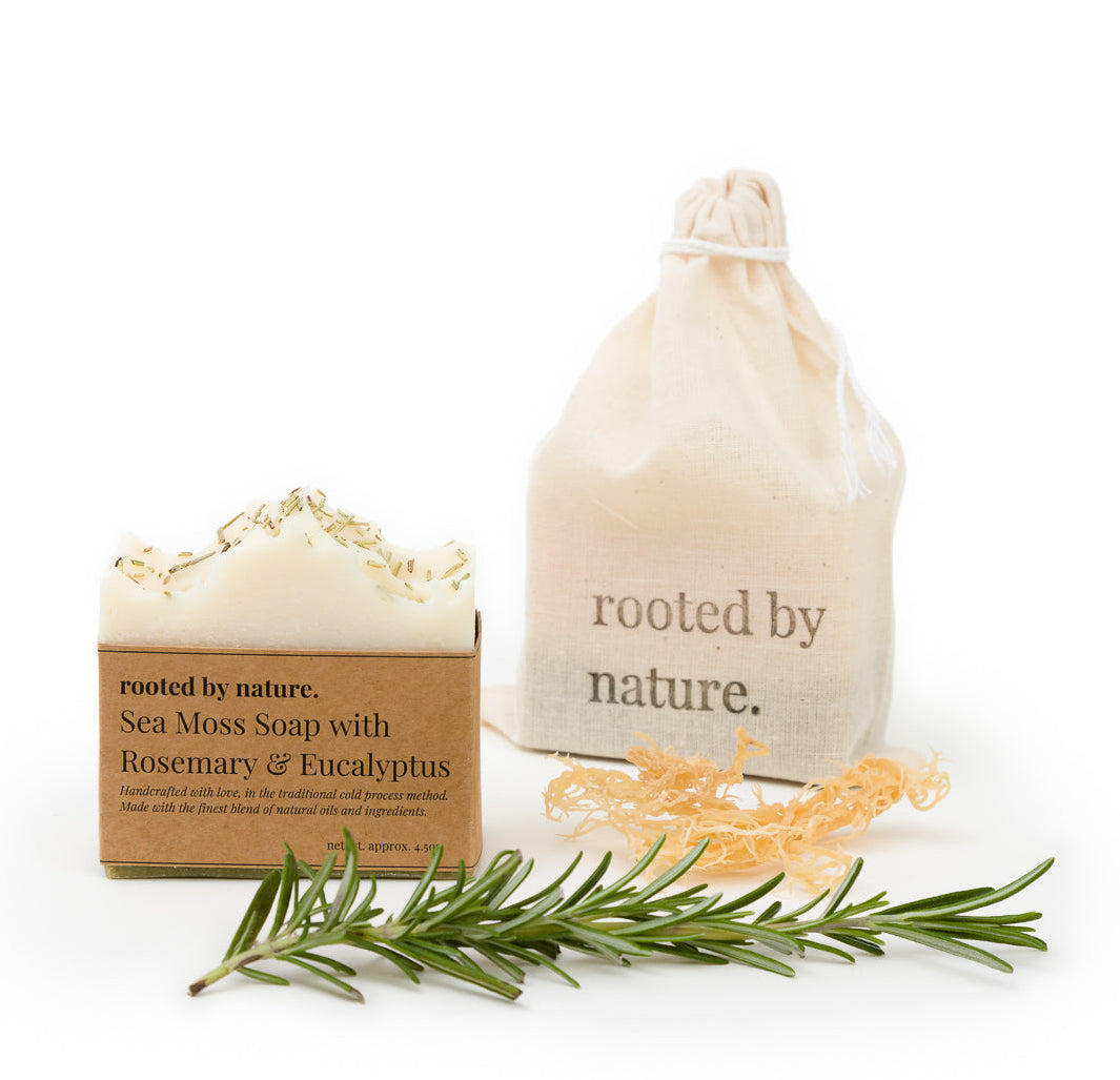 Sea Moss Soap with Rosemary & Eucalyptus