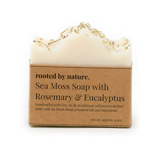 Sea Moss Soap with Rosemary & Eucalyptus