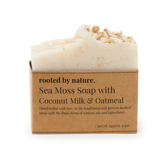 Sea Moss Soap with Coconut Milk & Oatmeal