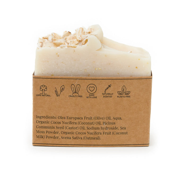 Sea Moss Soap with Coconut Milk & Oatmeal