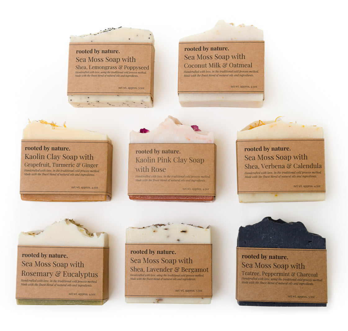 Natural Sea Moss Soap Bars