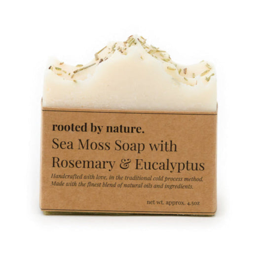 Sea Moss Soap with Rosemary & Eucalyptus
