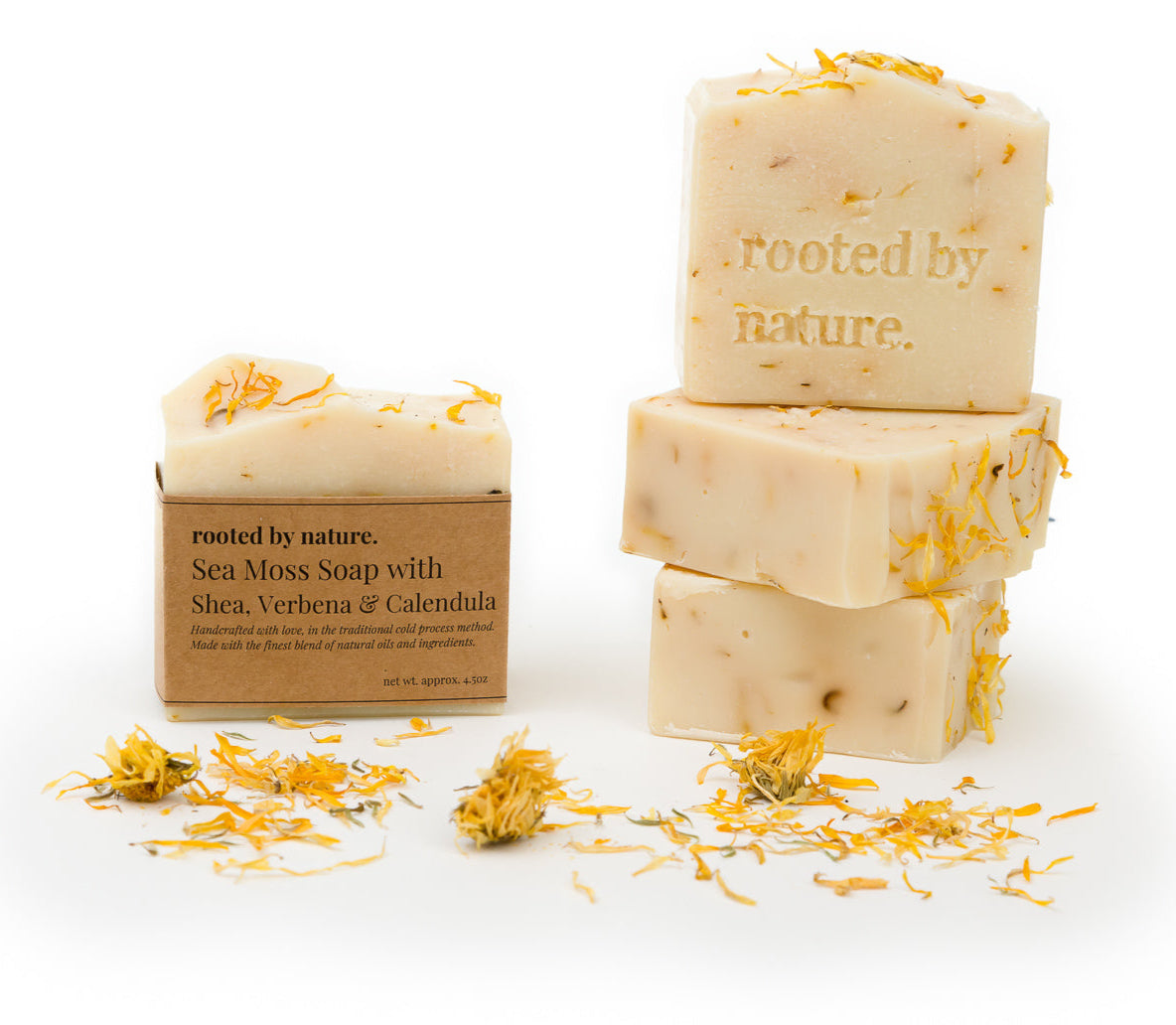Sea Moss Soap with Shea, Verbena & Calendula