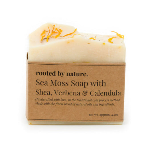 Sea Moss Soap with Shea, Verbena & Calendula