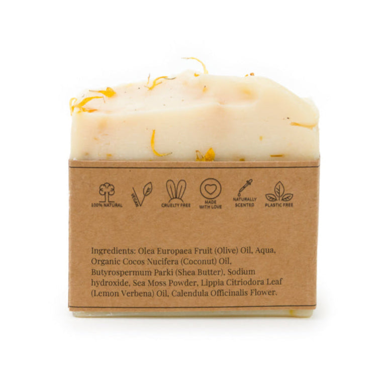 Sea Moss Soap with Shea, Verbena & Calendula
