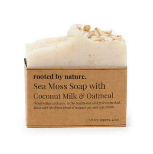 Sea Moss Soap with Coconut Milk & Oatmeal