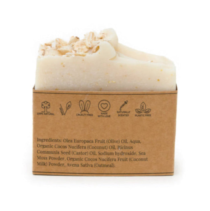 Sea Moss Soap with Coconut Milk & Oatmeal