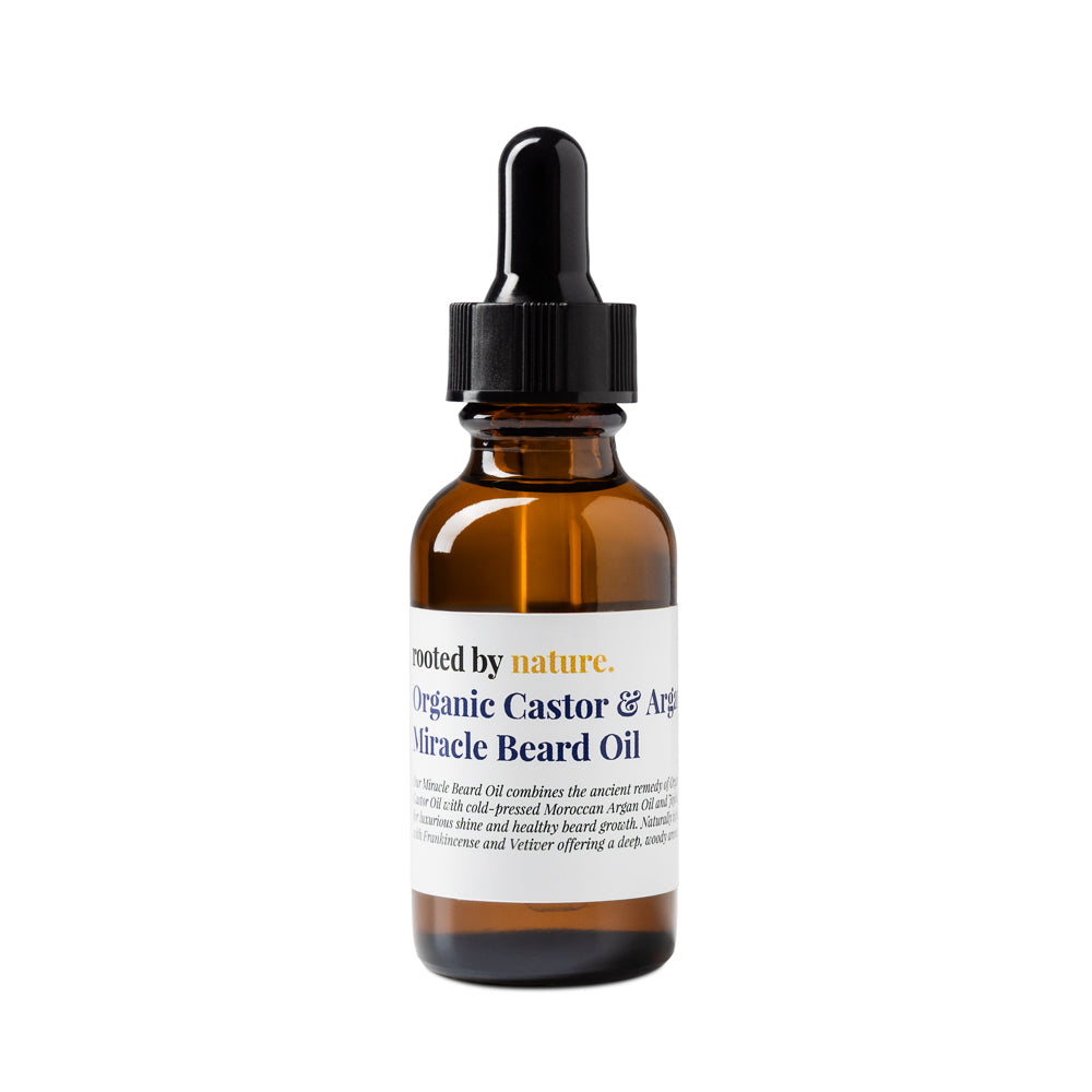 Organic Castor & Argan Miracle Beard Oil