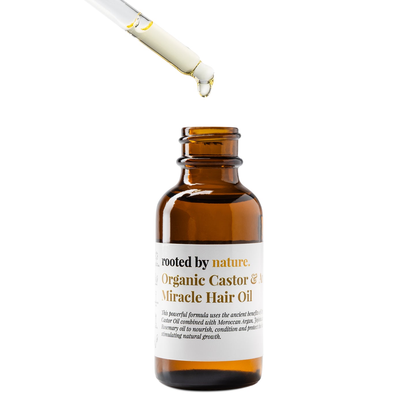 Organic Castor & Argan Miracle Hair Oil