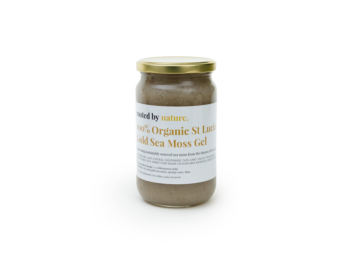Sea Moss Gel Gold jar 