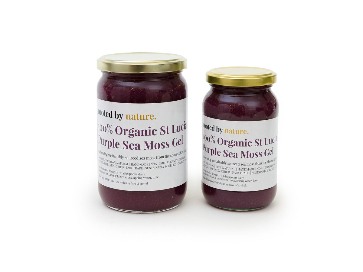 Sea Moss Gel Purple jar 