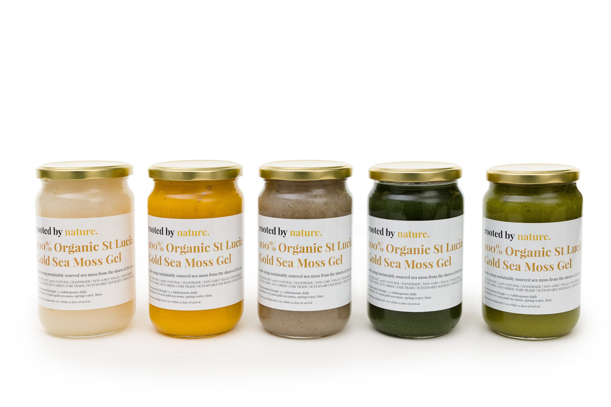 Sea Moss Gel Gold jar 