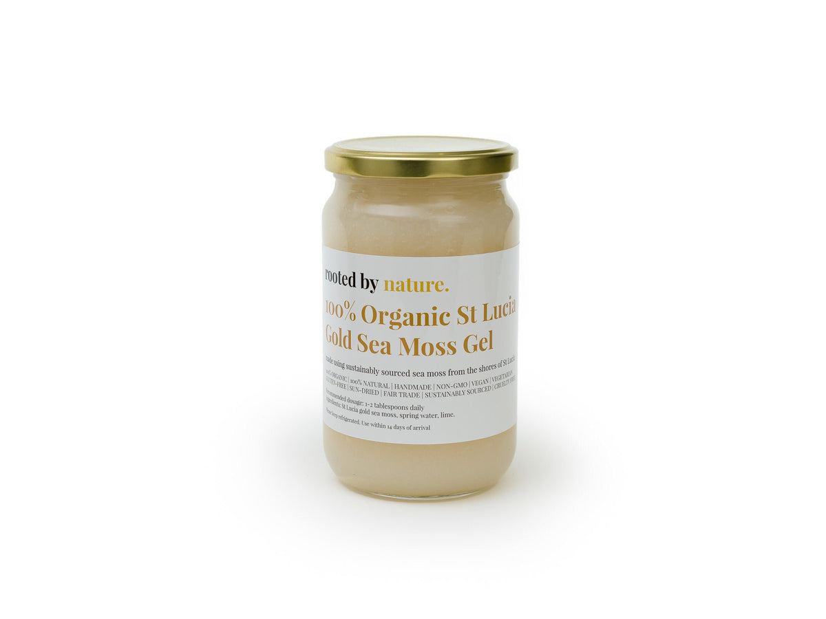 Sea Moss Gel Gold jar 